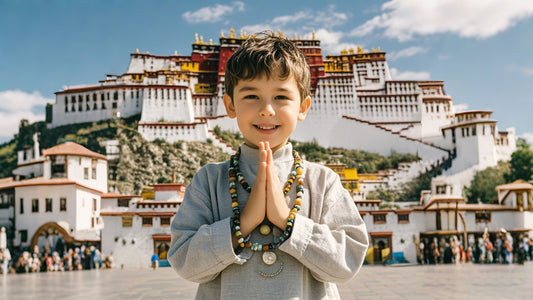 Why do people from all over the world go to the Potala Palace to pray?