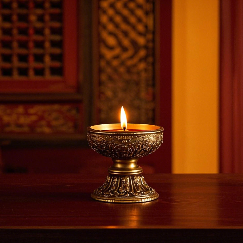 Offer lamps and pray for blessings. May the light illuminate every corner and warm every heart.