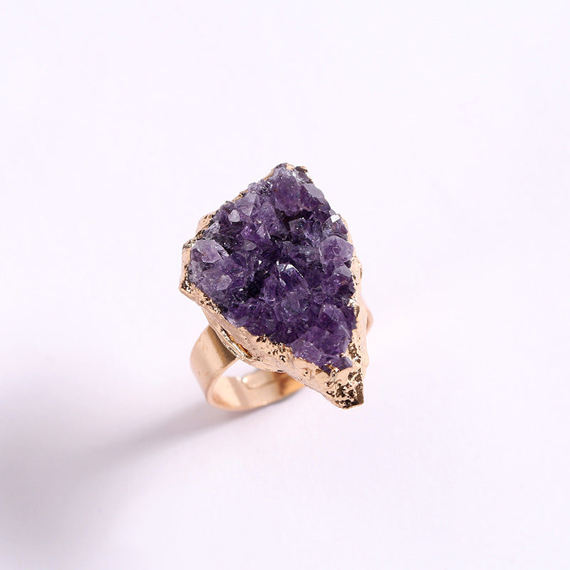 Cincin Amethyst Tenaga Rohani Sinaran Jiwa