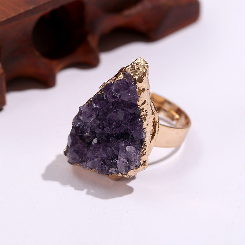 Cincin Amethyst Tenaga Rohani Sinaran Jiwa