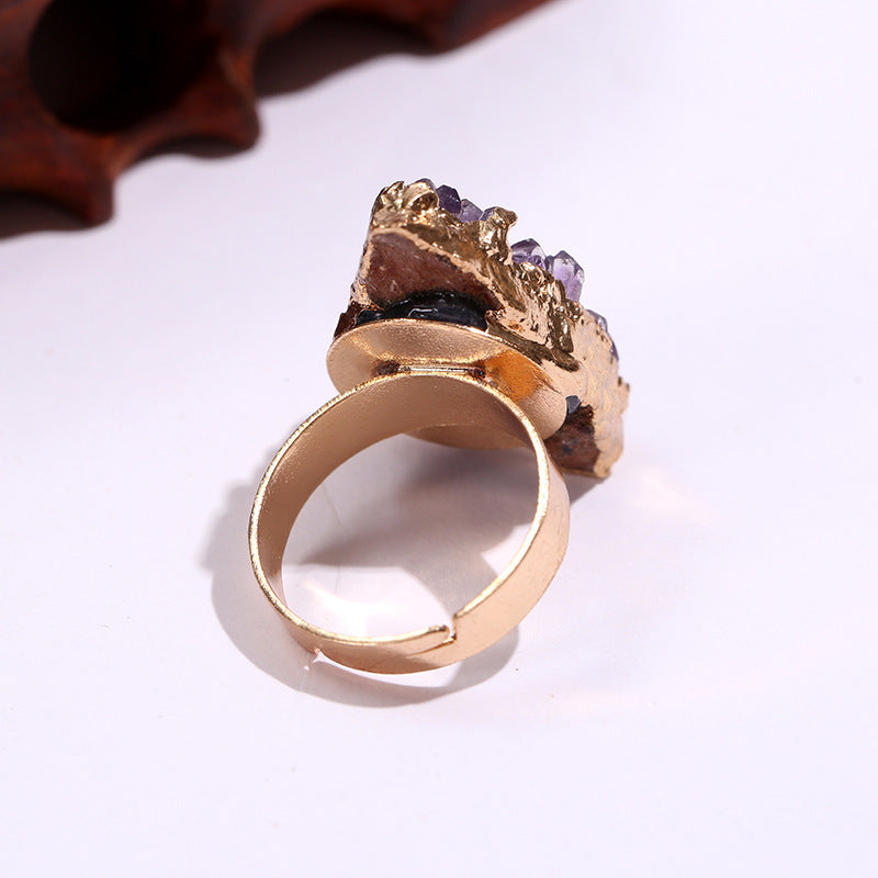 Cincin Amethyst Tenaga Rohani Sinaran Jiwa